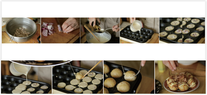 教你做正宗章鱼小丸子,家庭自制章鱼小丸子