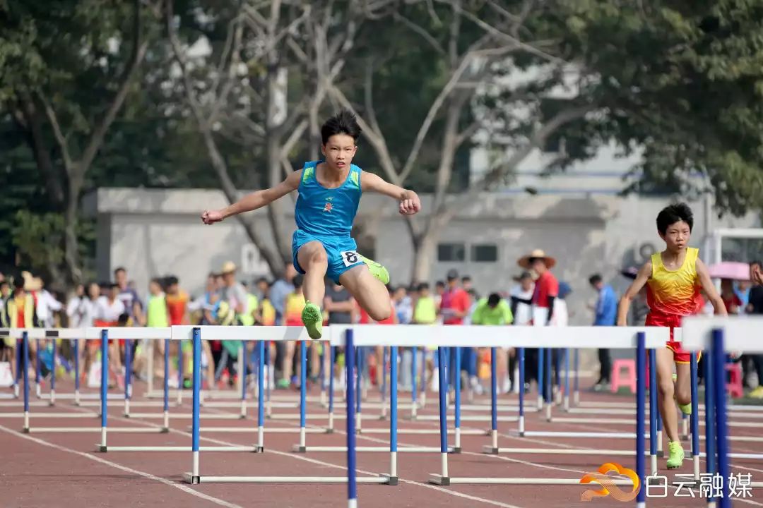 白云区中小学生田径运动会,白云镇中心学校18届田径运动会