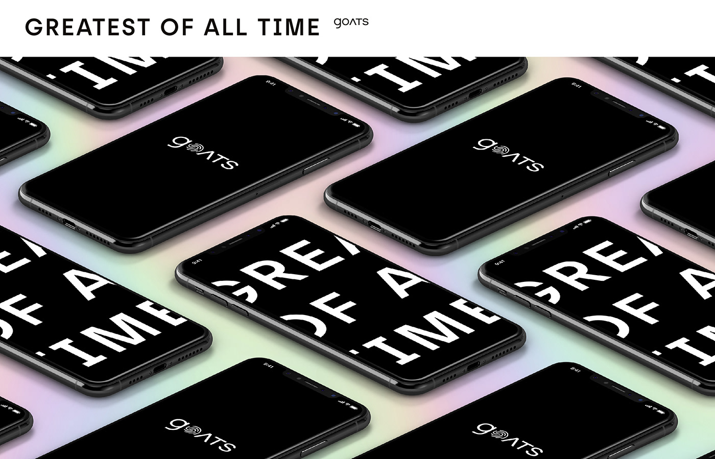 平面设计|G.O.A.T.传播咨询集团品牌形象设计