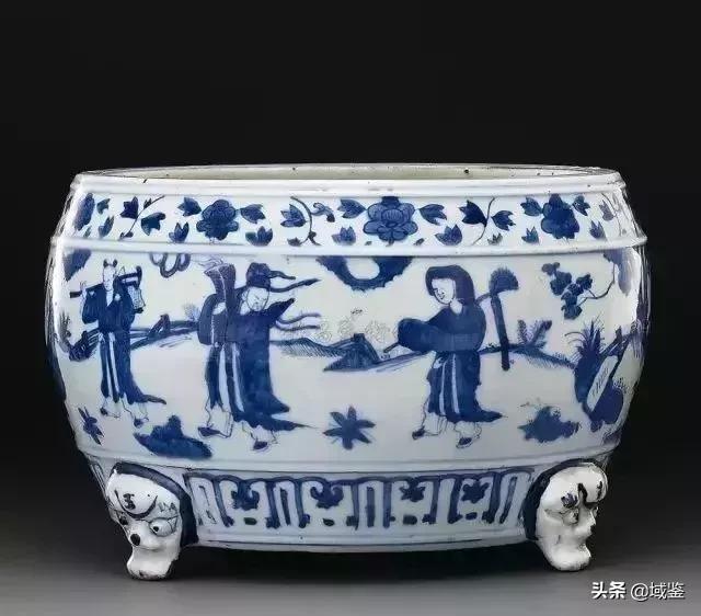 明嘉靖民窑鱼藻纹梅瓶,明代瓷器青花瓷器鉴定视频