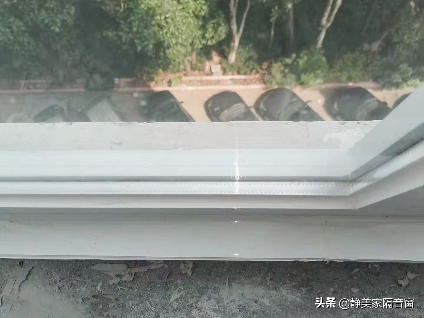 「静美家隔音窗」安装南山区“名仕春天”，解决噪音困扰