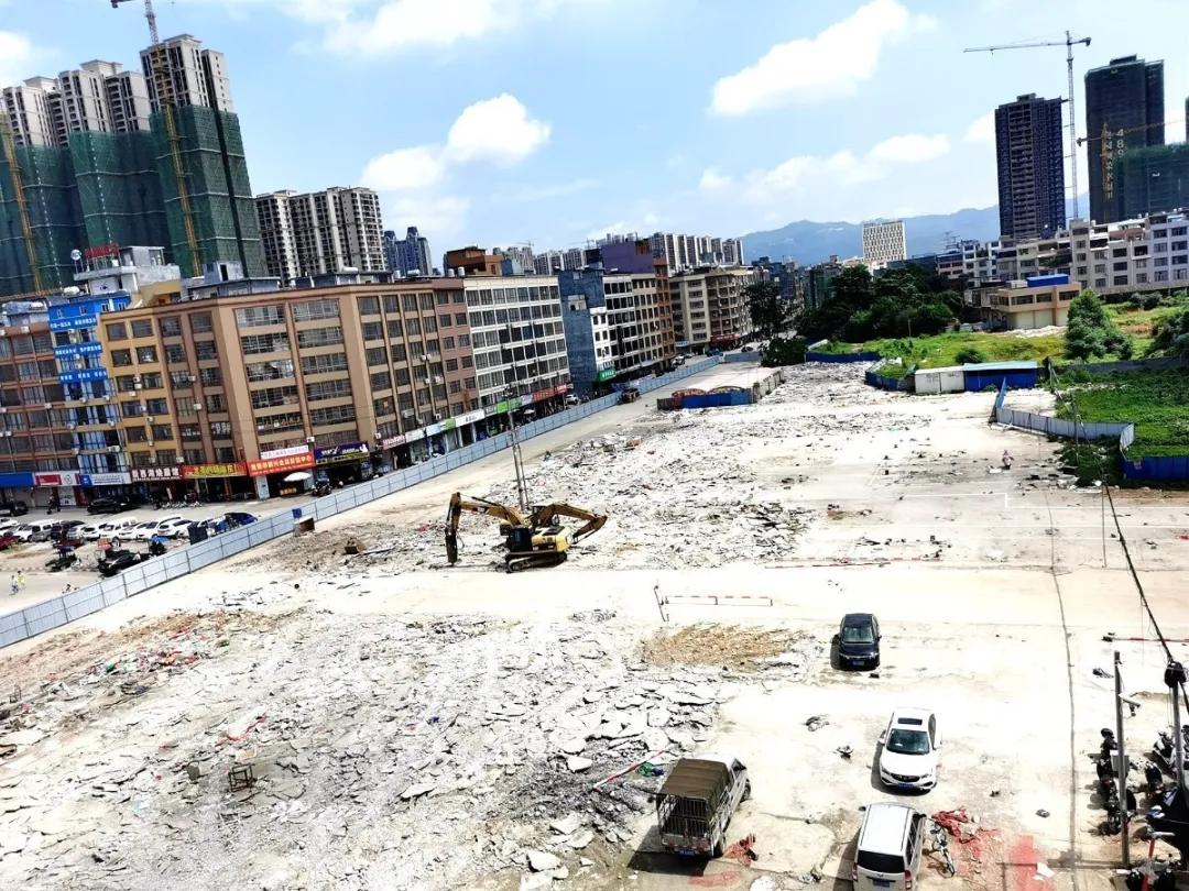 再见，龙圣临时市场！