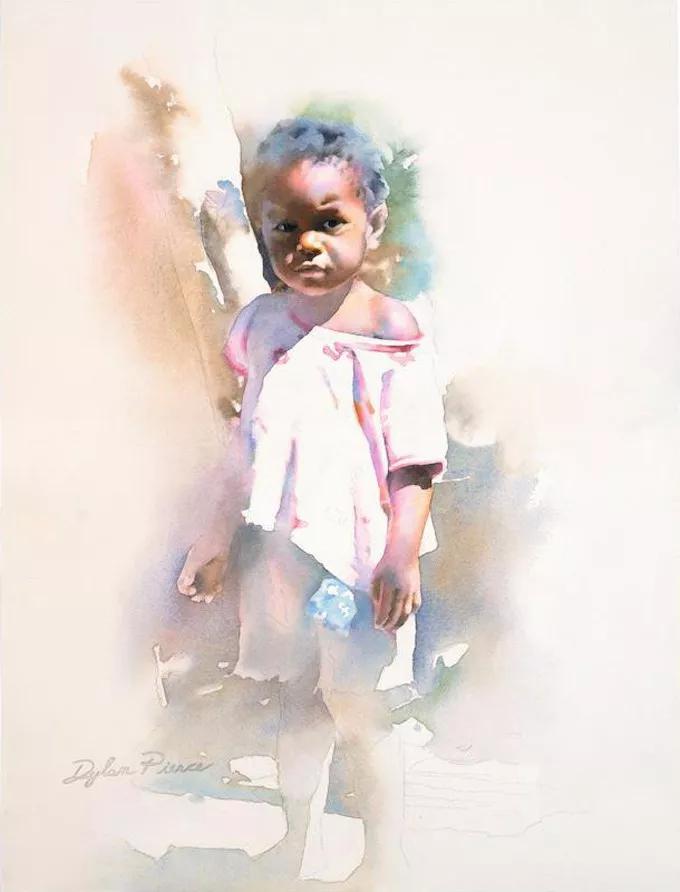 异域奇境、恍如隔世,迪兰·斯科特·皮尔斯的水彩画,真的超美