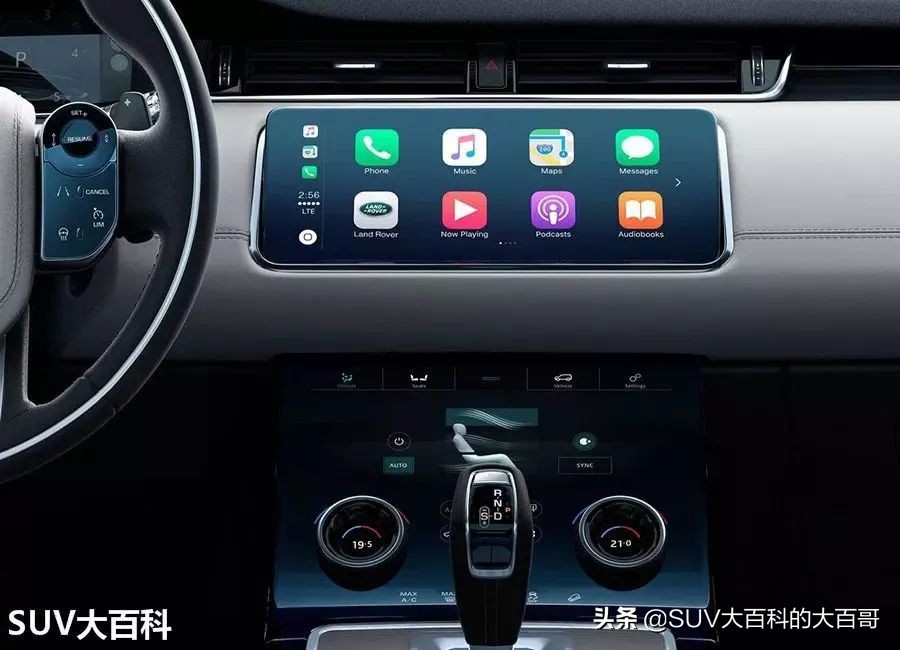 全新一代路虎揽胜极光黑科技体验,路虎极光五块屏幕