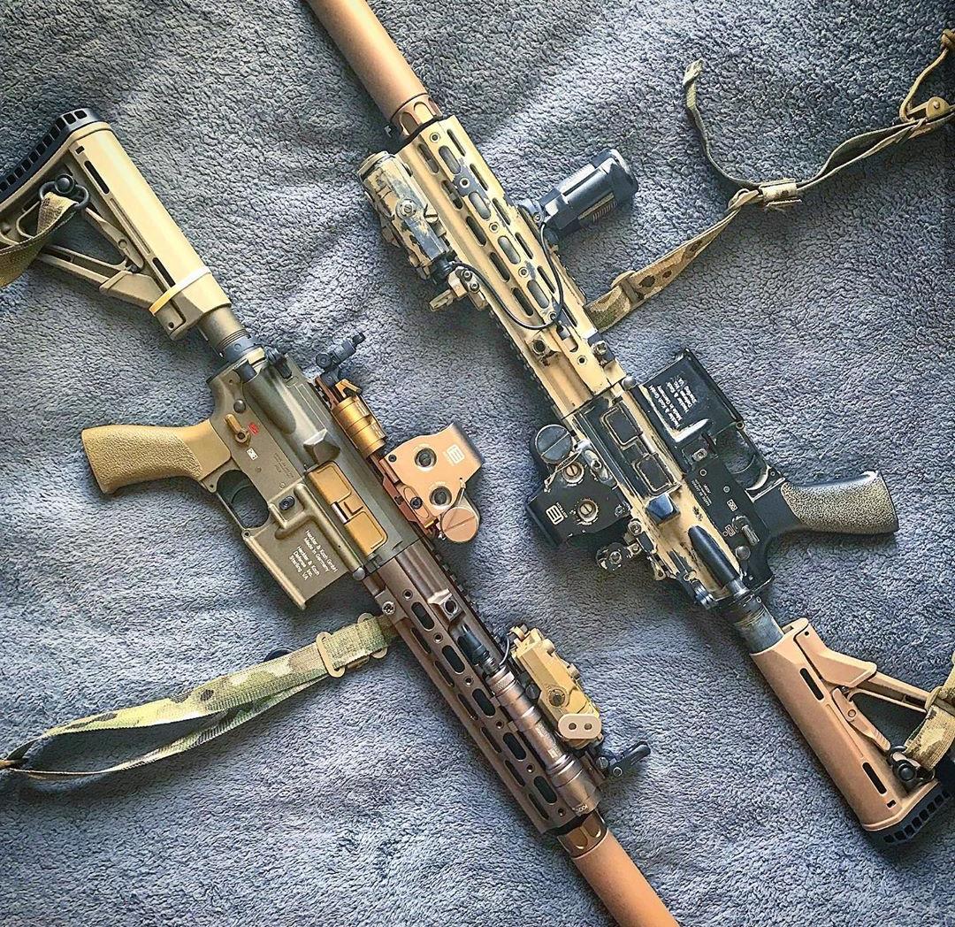 美军hk416和mk18,美军为什么喜欢用hk416