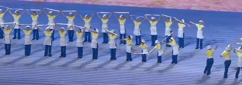 全运会2021开幕式演唱,全运会开幕震撼时刻