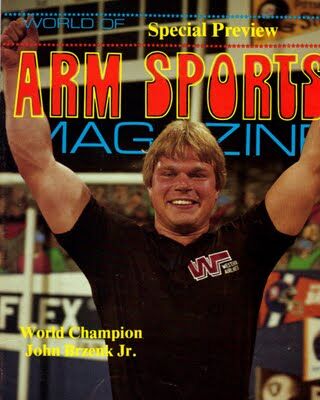 世界腕力大赛冠军老约翰,腕力之神约翰手腕多粗