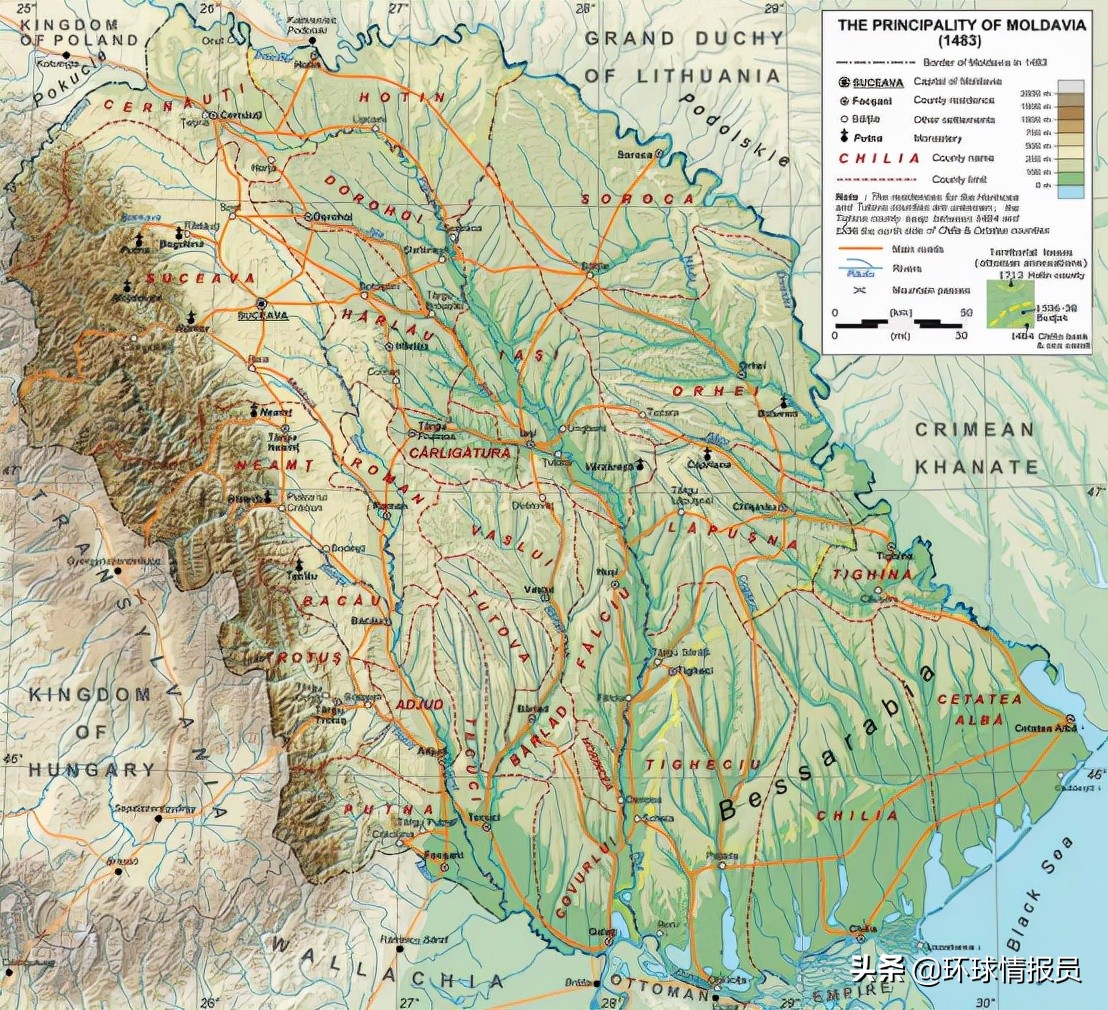 最悲催的10个国家,摩尔多瓦连接黑海吗