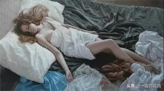 女画家绝美工笔,女画家灵魂画画