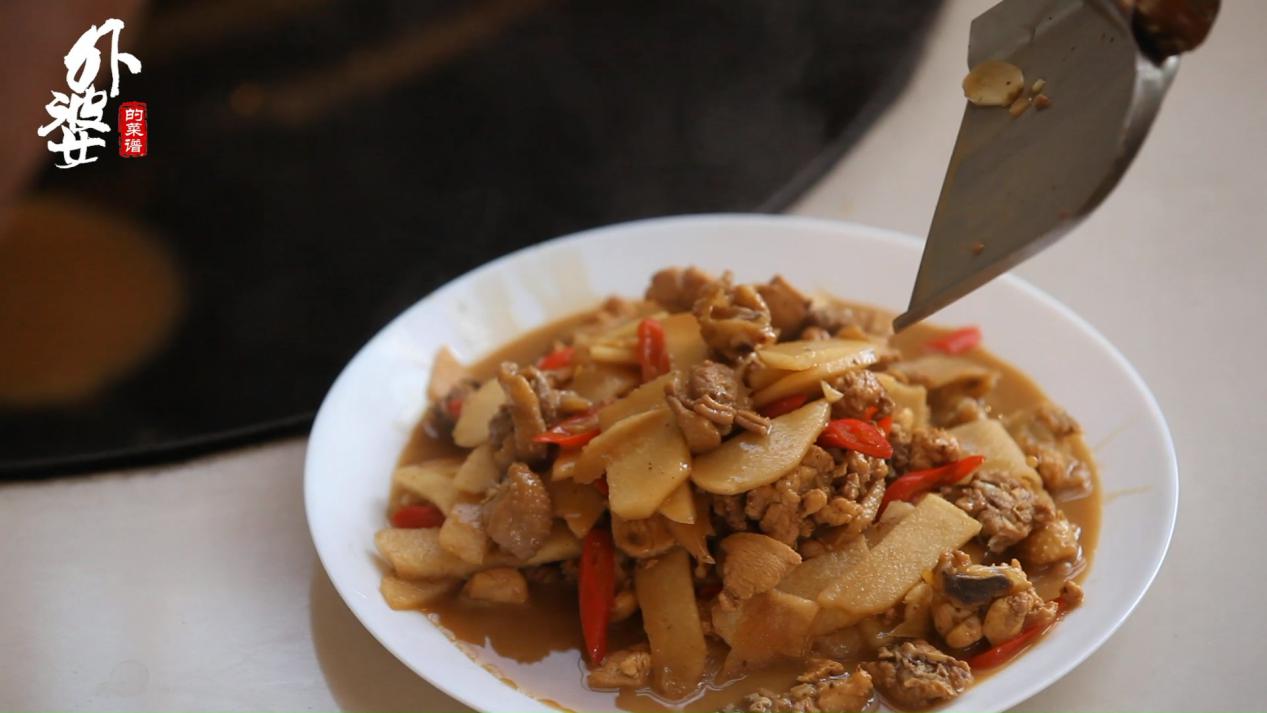 江西客家菜炒凉薯,江西特色凉薯