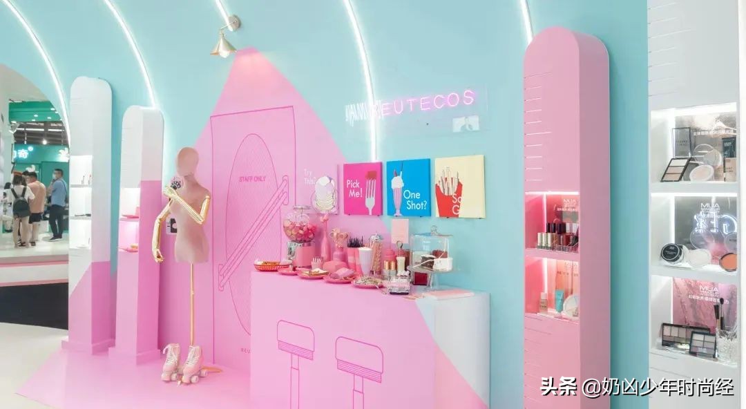 珀莱雅美博会,珀莱雅美博会展位