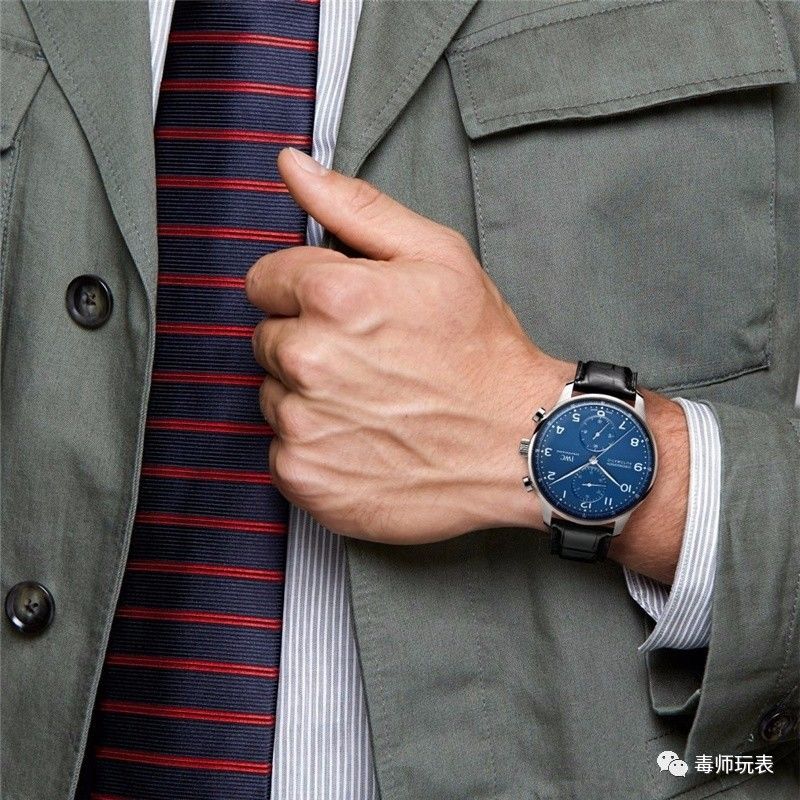 夜王的首选——万国葡萄牙计时机械表