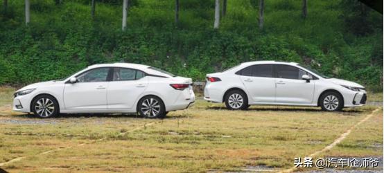日产轩逸和卡罗拉哪个更值得购买,卡罗拉1.2t精英版比轩逸经典豪华