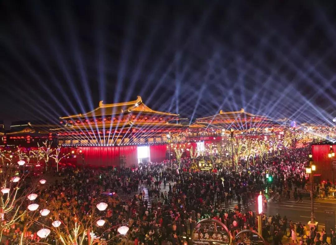 欢迎大家来西安曲江过春节,曲江西安年最中国攻略