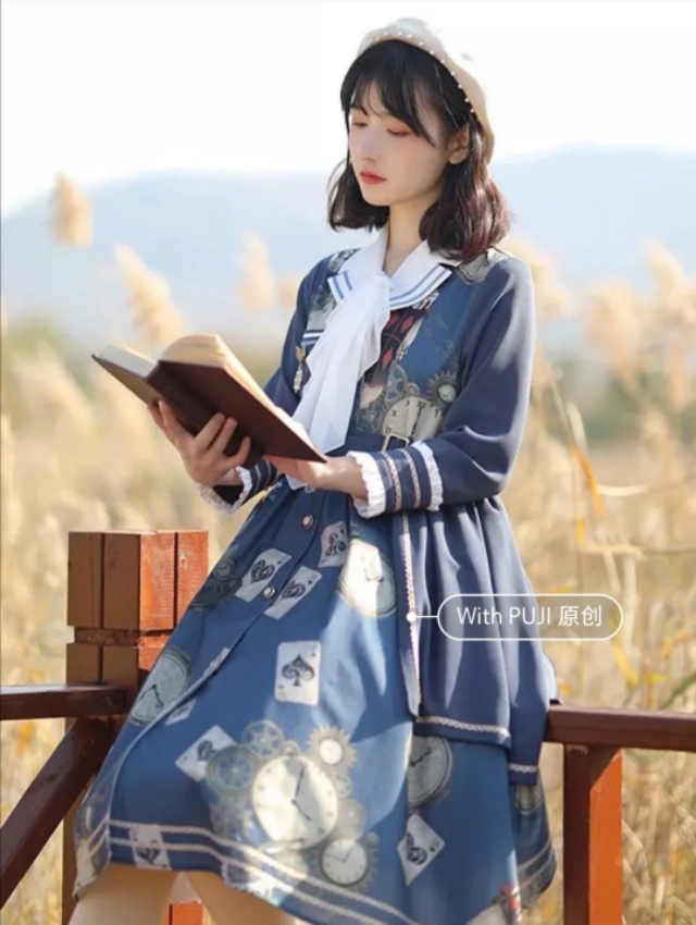 lolita白菜小裙子开箱,100多的lolita裙超白菜推荐