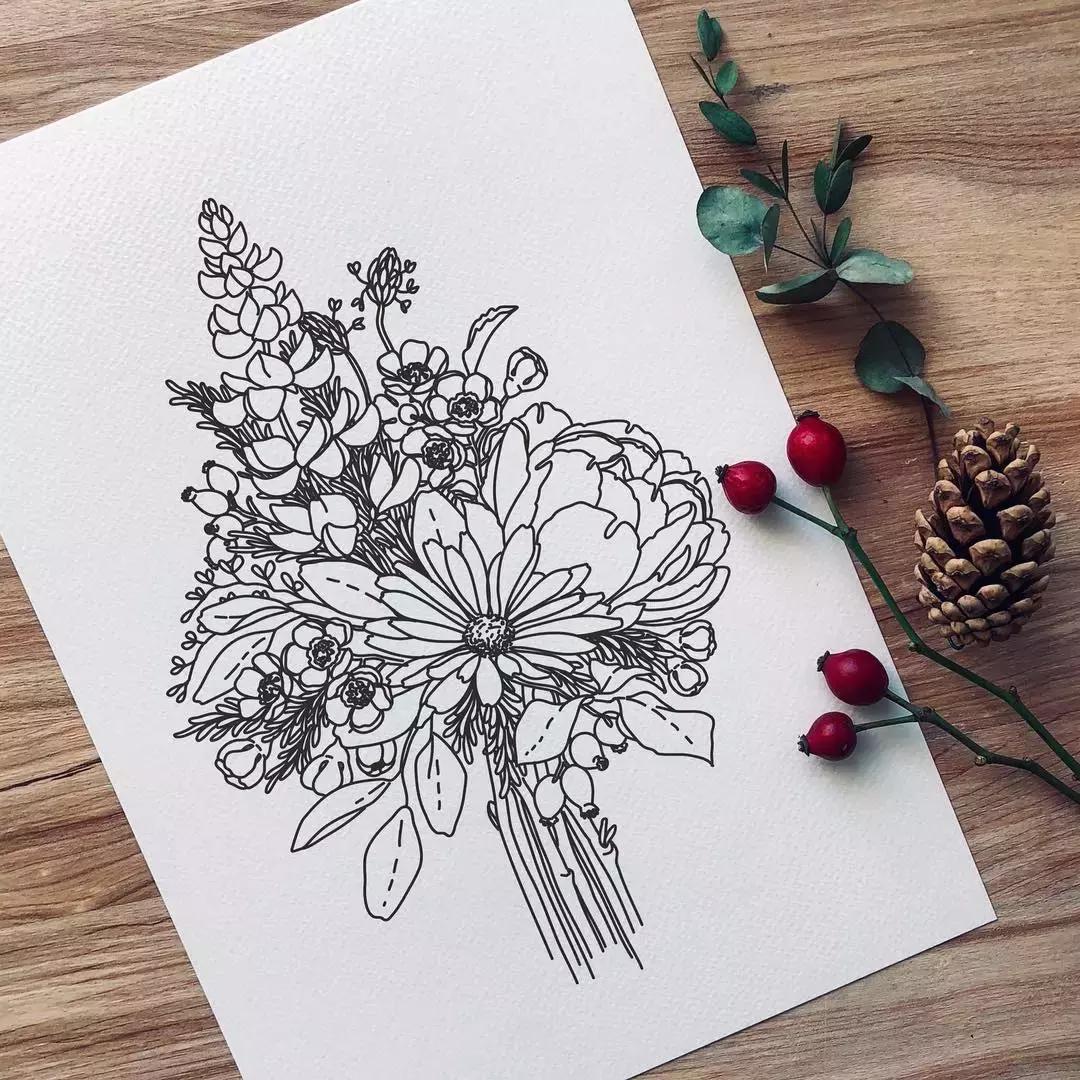 这一波手绘太给力了,绝对让你练完不厉害都难