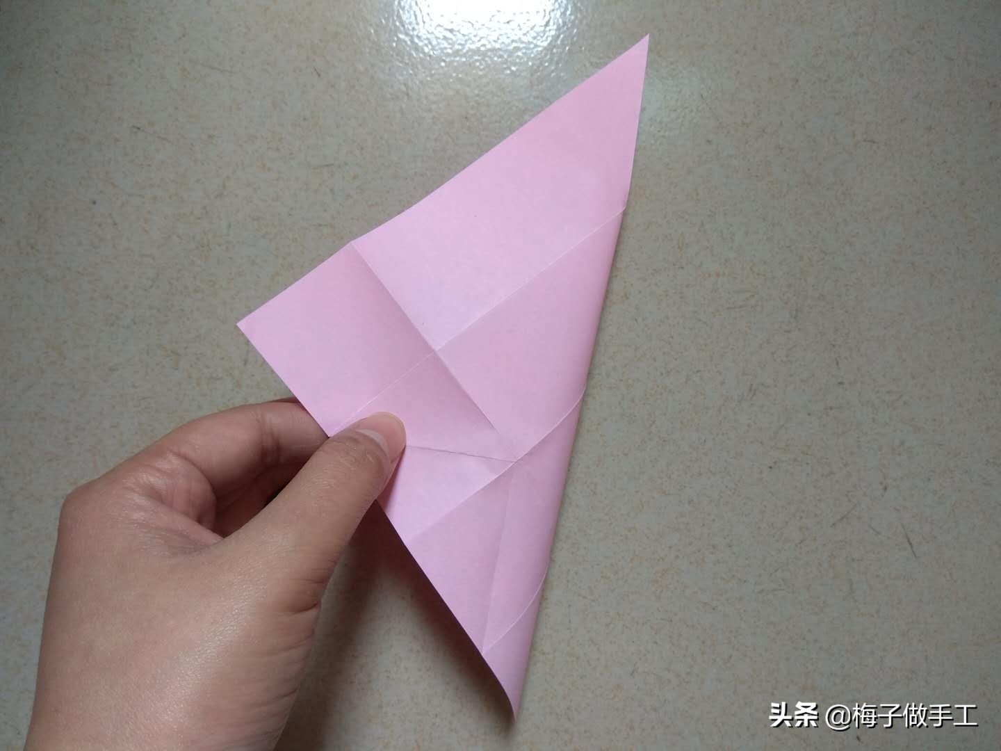 手工折纸抽纸盒教程简单,折纸手工大全折纸盒