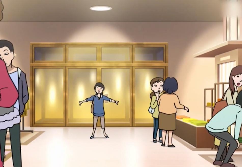 笑面推销员女生,笑面推销员大胖女孩