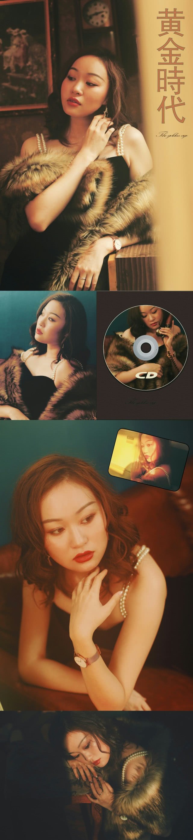 复古写真女,复古照片女写真