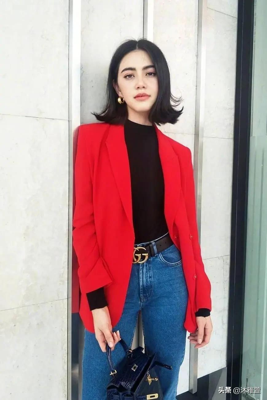 今年最火的法式穿搭,泰式女款穿搭