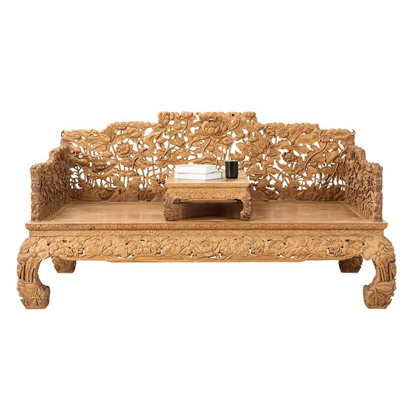 金丝楠木家具6件套价位,金丝楠木家具的风水讲究