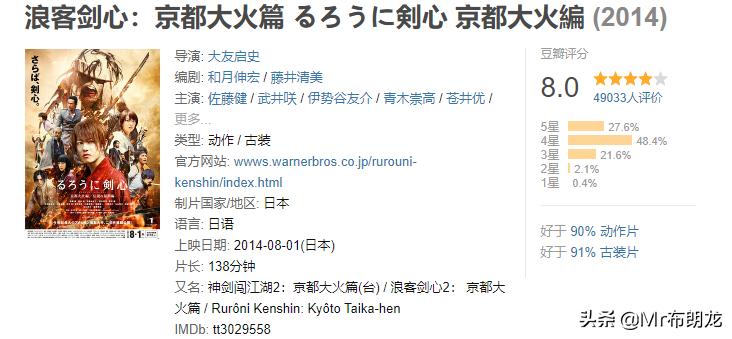 一个刽子手的救赎之旅：日系漫改之巅《浪客剑心》