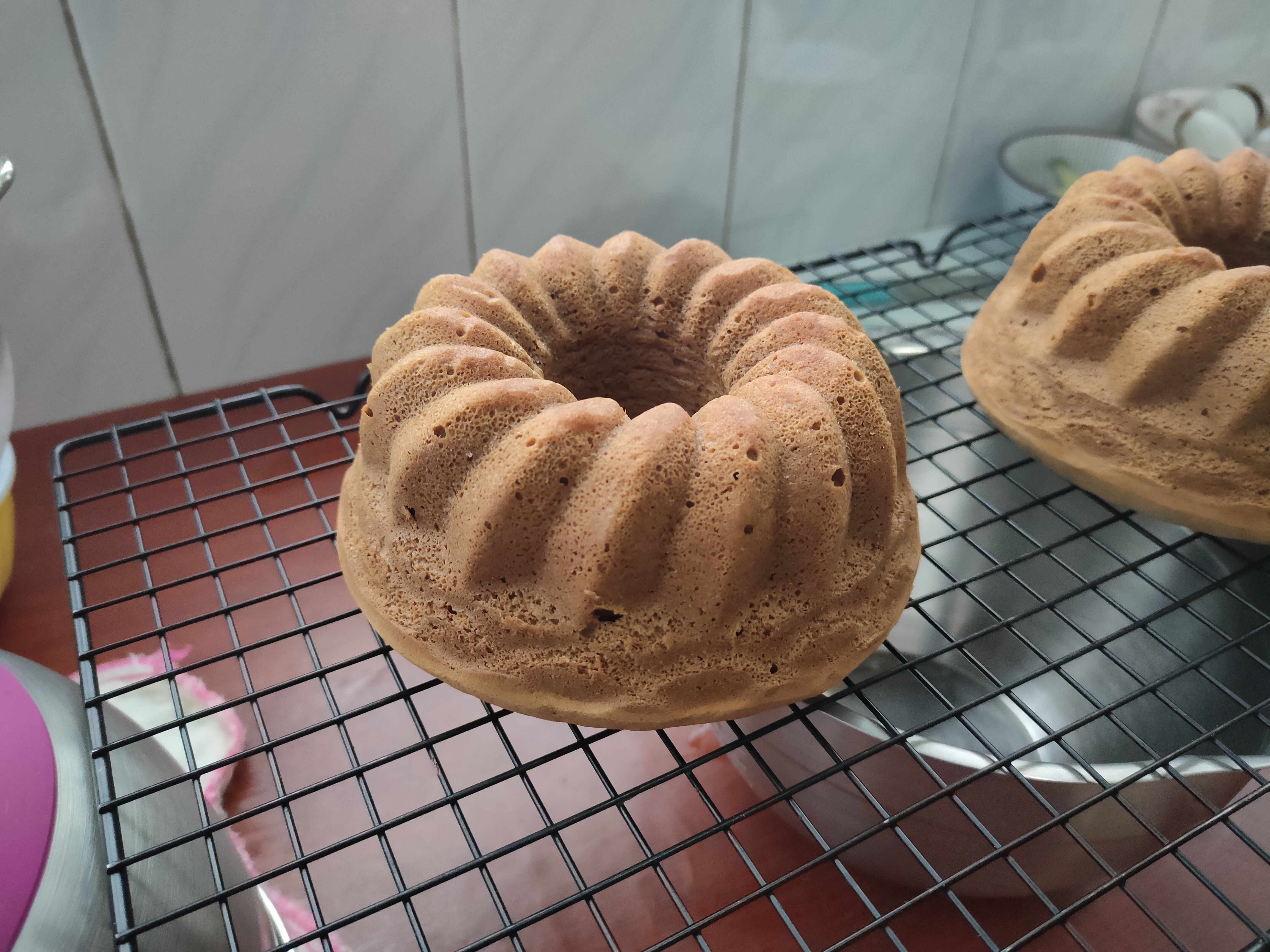 咖啡戚风蛋糕做法视频教程,西式烘焙戚风蛋糕做法