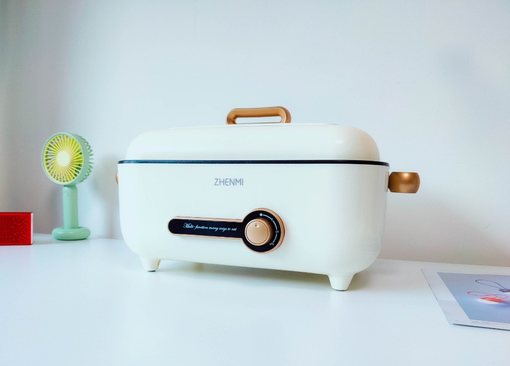 冬日里男欢女爱神器,臻米多功能电火锅评测:可煎可蒸可煮