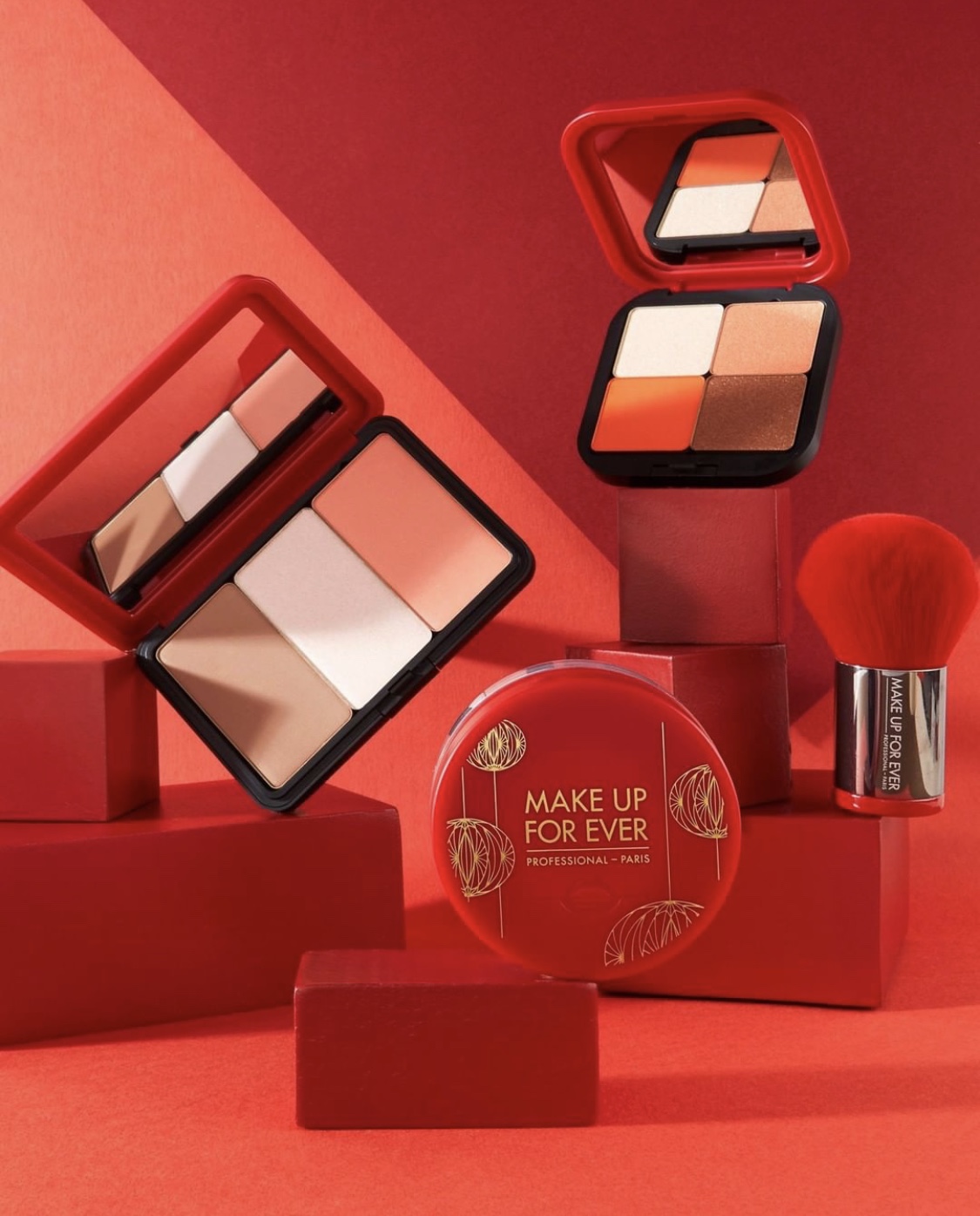 倩碧鼠年限量高光,倩碧限量腮红试色