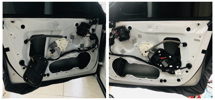 11款奥迪a6l音响改装海螺3分频,奥迪a6改装丹拿汽车音响多少钱