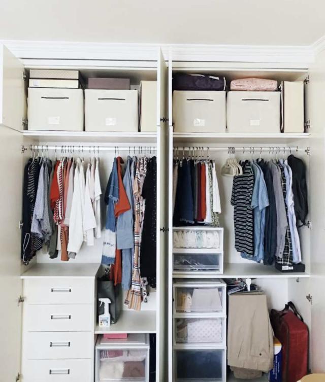 超深衣柜如何利用空间,衣柜不到顶上方空间怎么利用