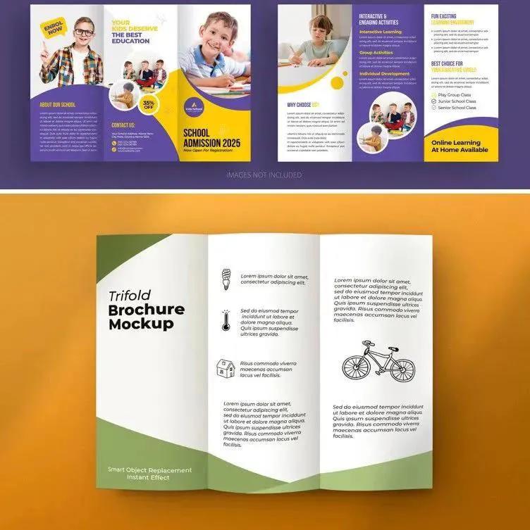 总监再挑，这套三折页也只能给满分！模板奉上