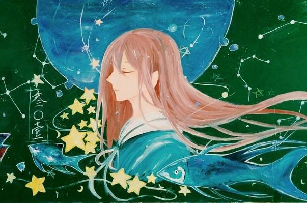 00后绝美黑板报,00后黑板报设计高级感