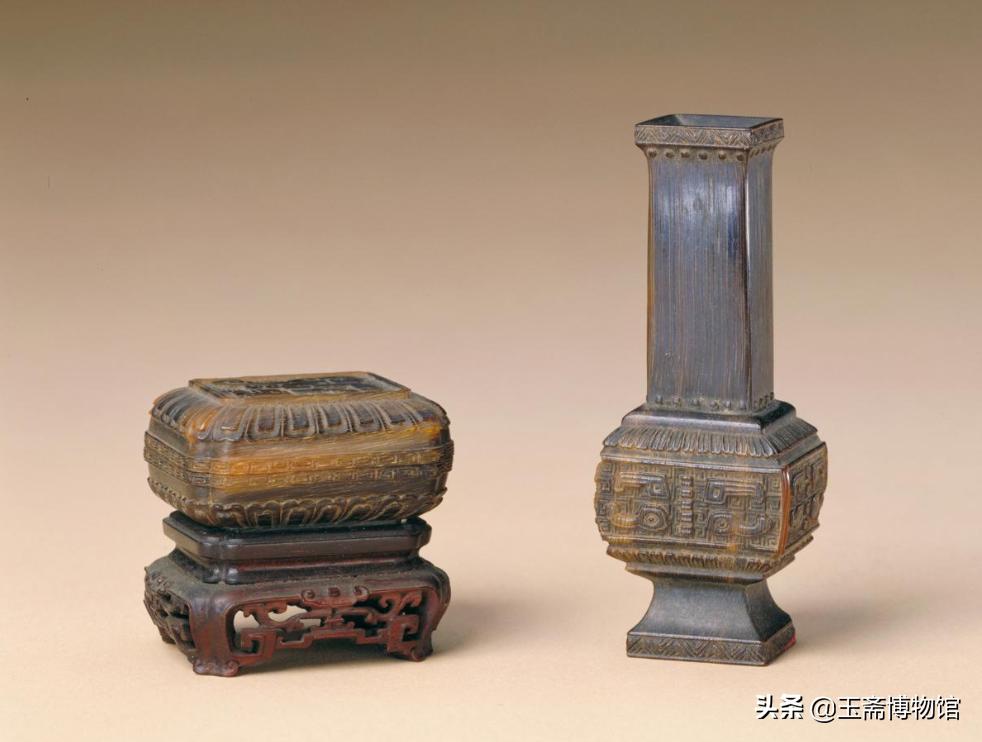 巧夺天工，其貌不扬的角，竟然能如此之美，30件鹿角犀角*物文**鉴赏