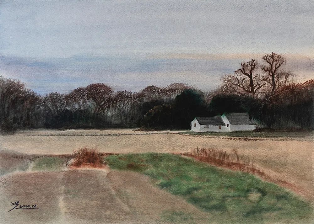 阿文绘画工作室,阿文流体画荷花