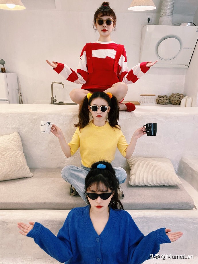 沙雕闺蜜二人合照姿势,沙雕闺蜜合照的姿势