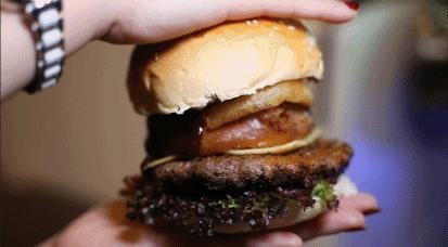 汉堡猪扒推荐,美式猪扒汉堡