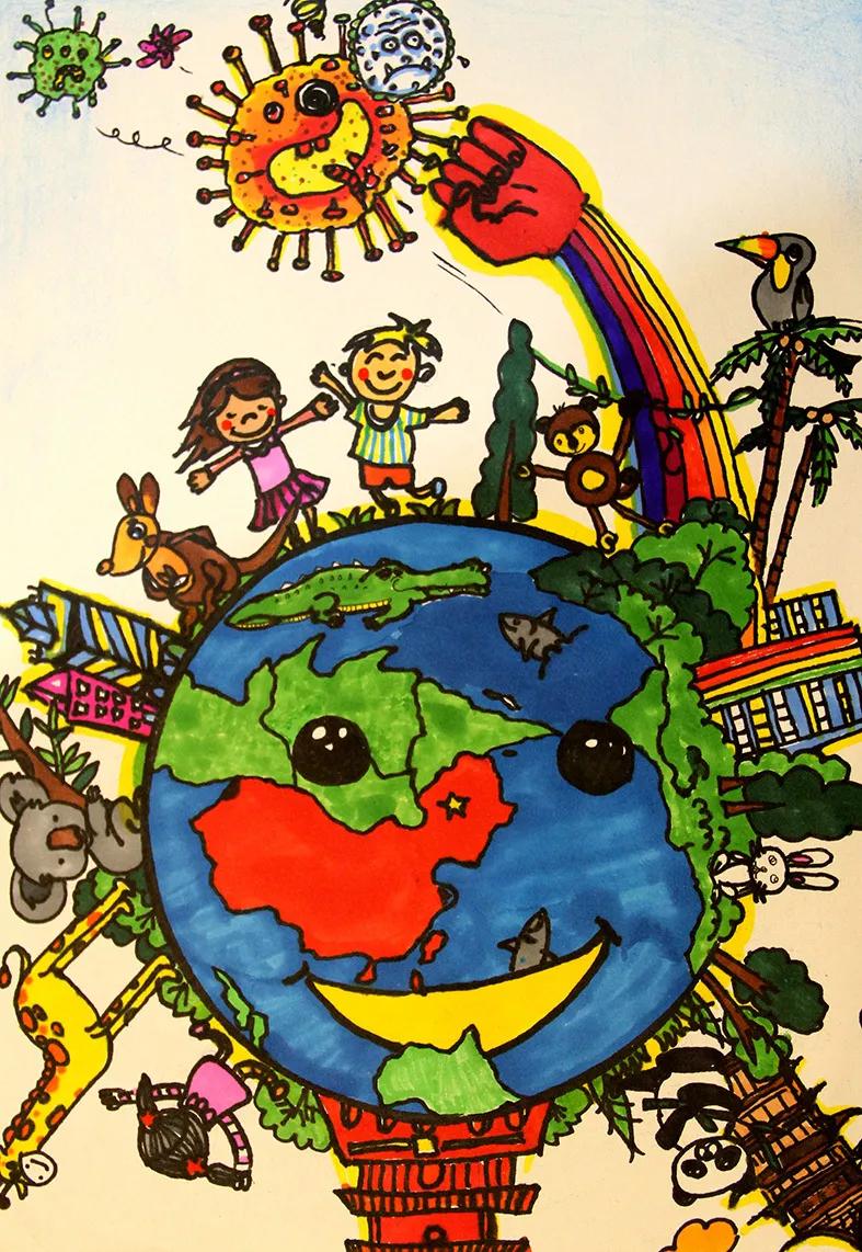 疫情防控少年在行动,抗击疫情少年行动