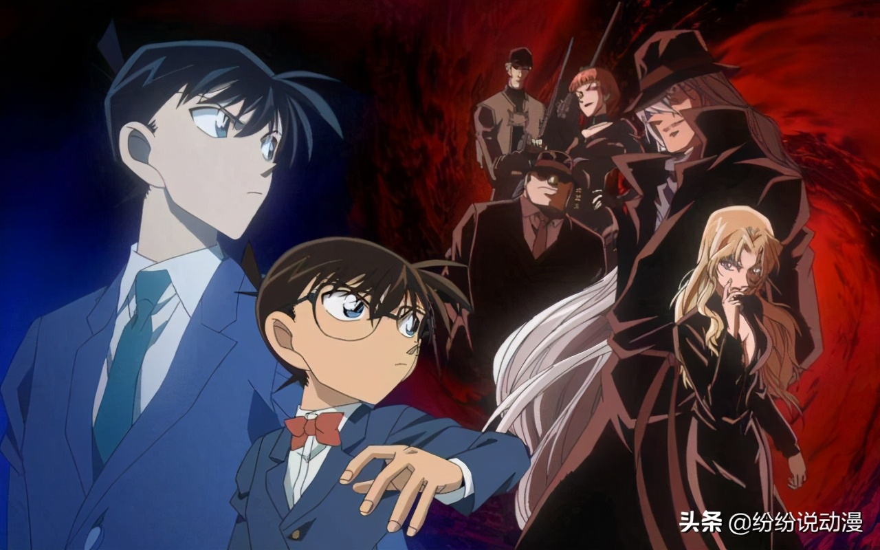 柯南红方和黑方全员登场剧场版,名侦探柯南红方和黑方形势对比