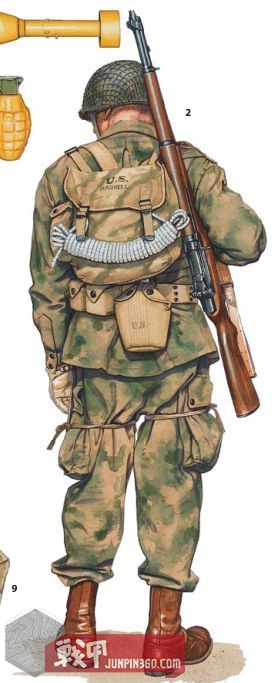 二战美军17空降师,二战美国空降师各师标志