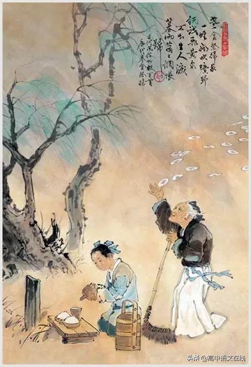 100句绝美古诗词图片,民俗诗词100首