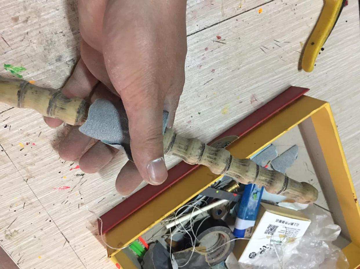 手竿换把怎么换,罗汉竹手竿