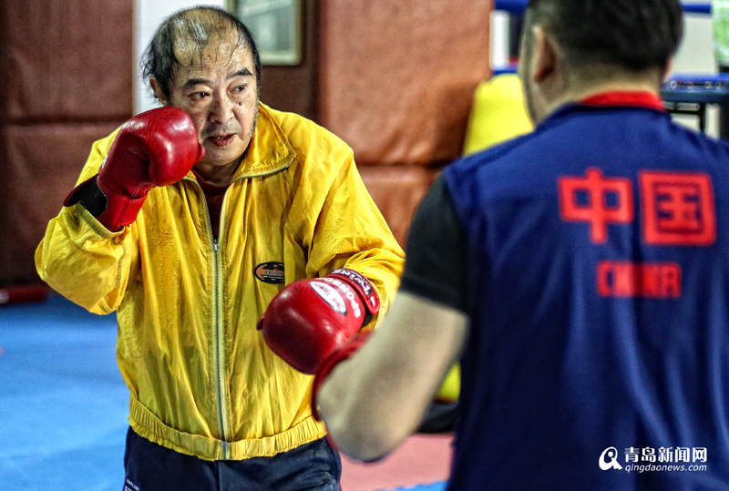 拳坛泰斗曹茂恩,青岛散打曹茂恩