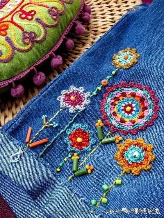 有没有比较有创意的牛仔裤改造,不要的牛仔裤改造大全教程