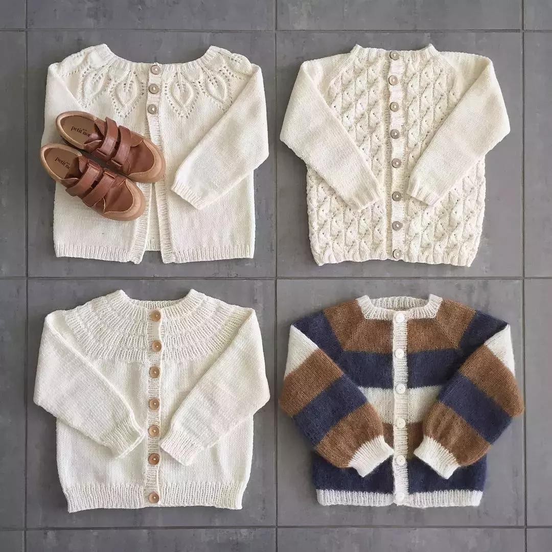 超漂亮宝宝连体衣编织教程,编织简单温暖的宝宝衣服中文版