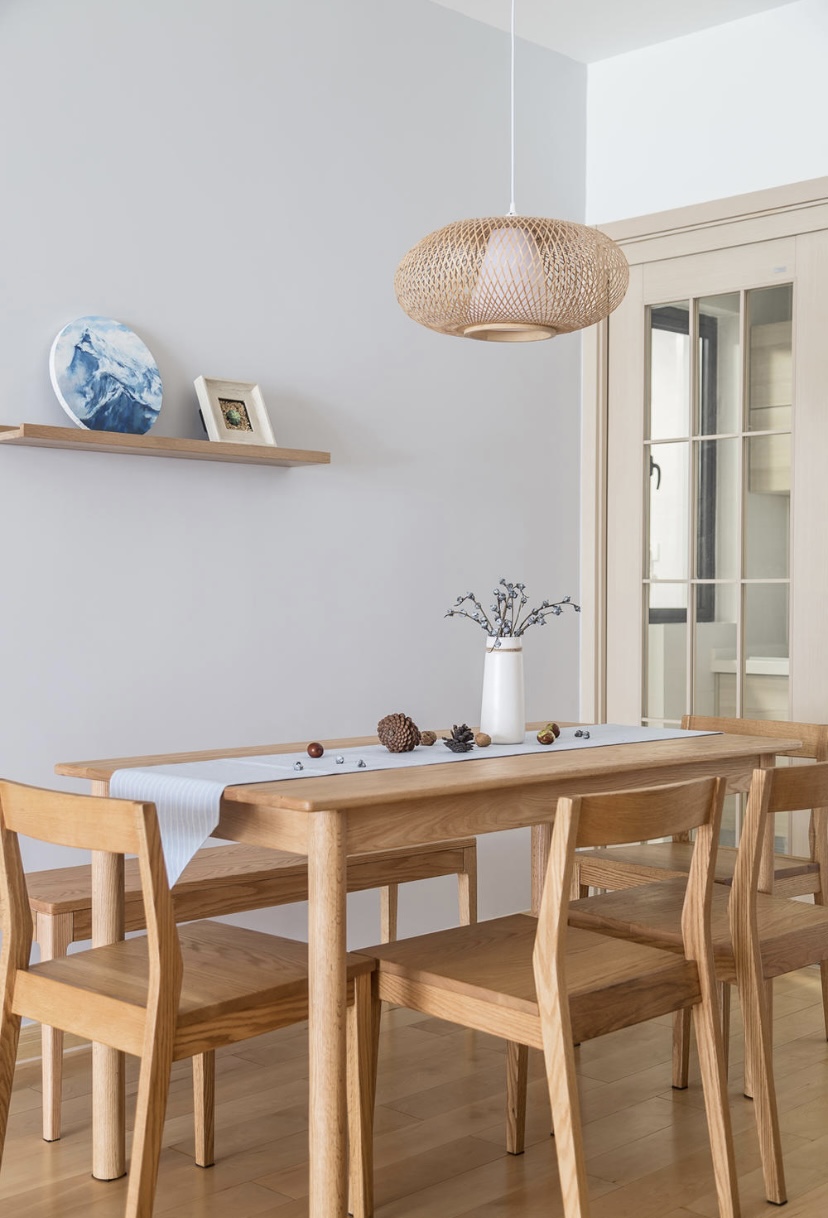 80平米日式风:原木家居自然恬静,如沐春风,美出新境界