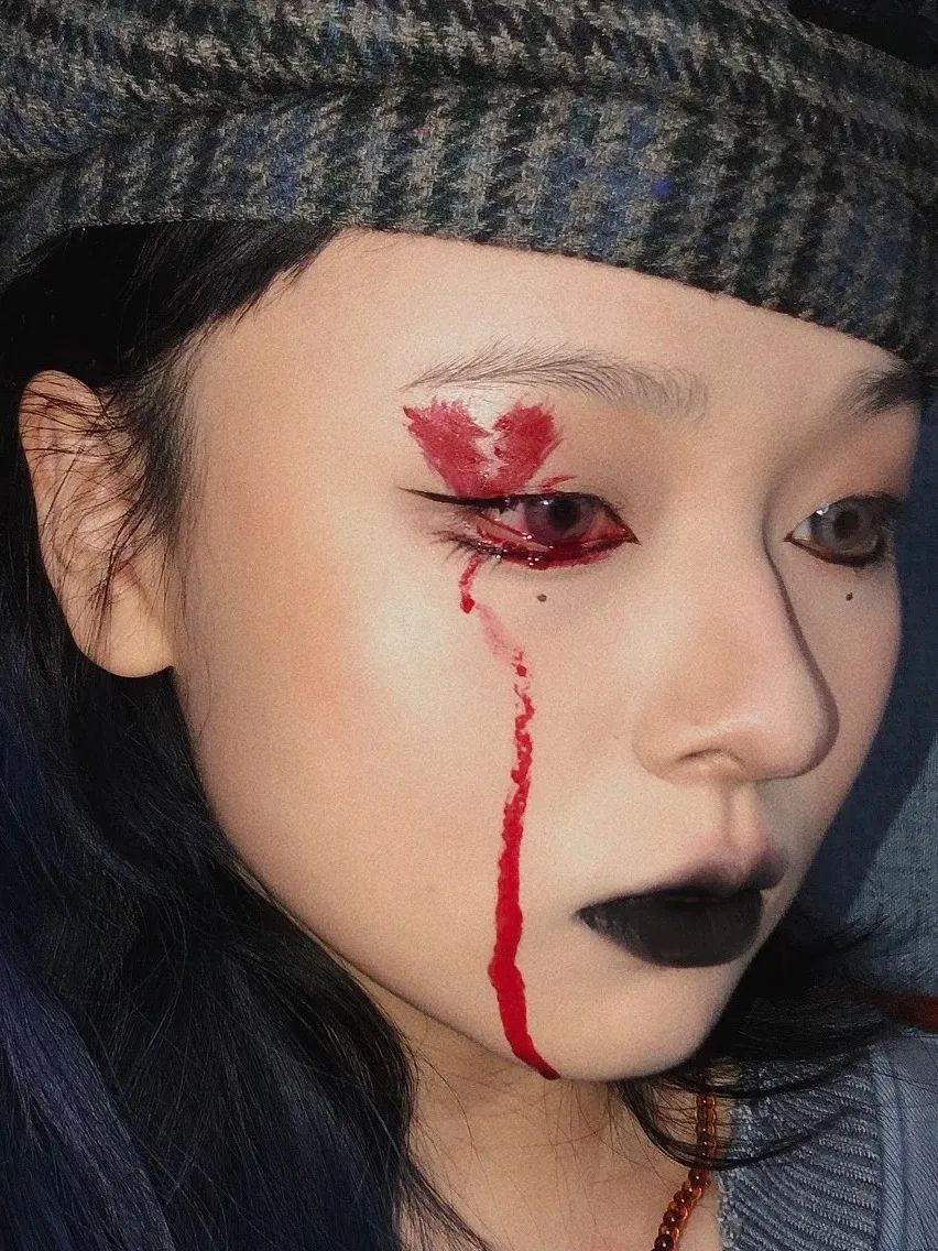 美妆博主万圣节妆容,国外美妆博主万圣节