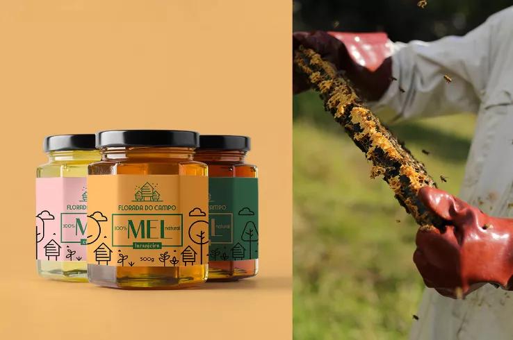 FloradadoCampo：蜂蜜包装设计