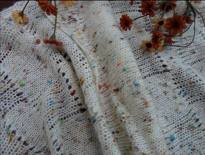 纱线创意作品,花式竹节纱线