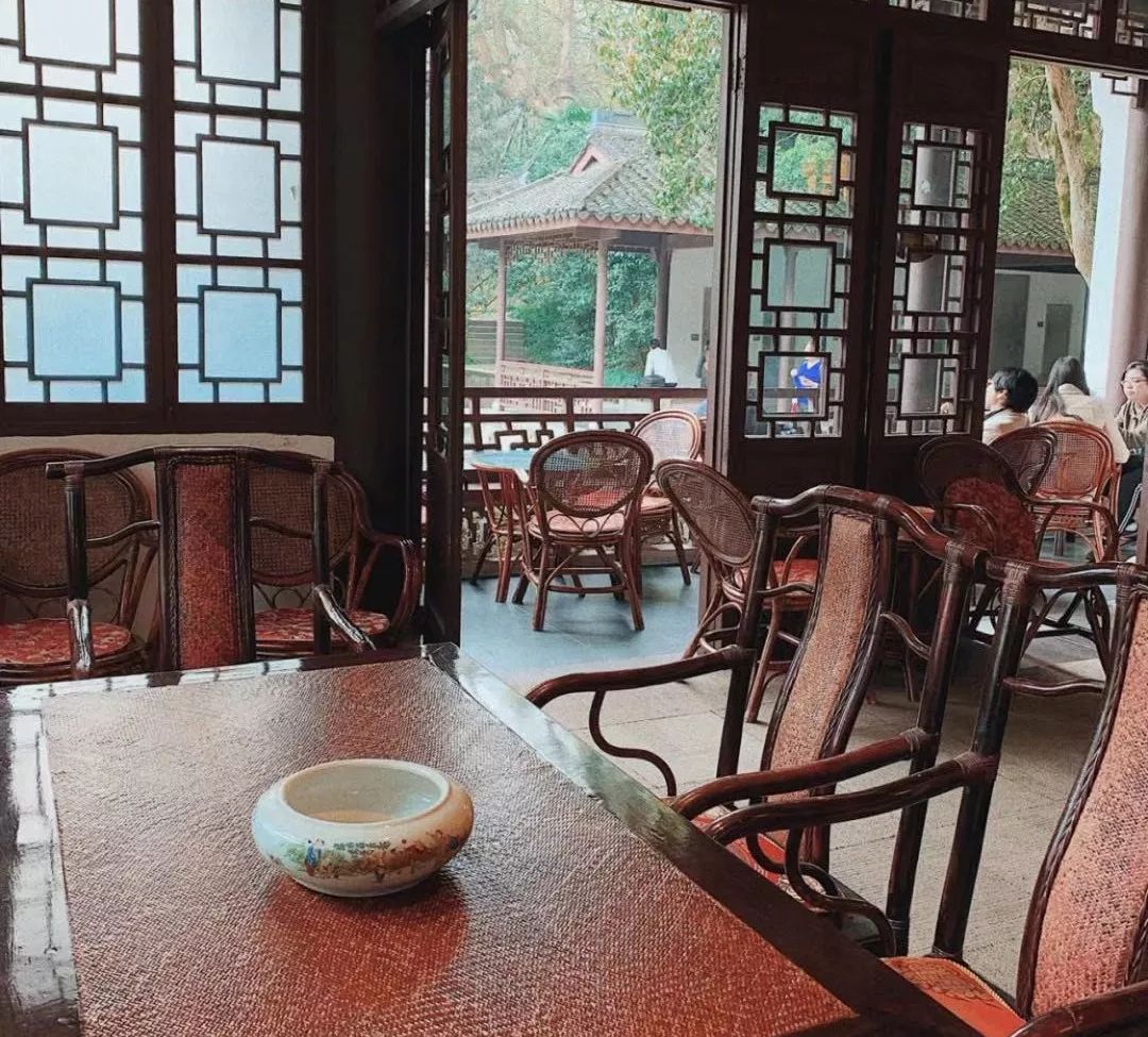 花港一楼茶楼,花港公园一元早茶